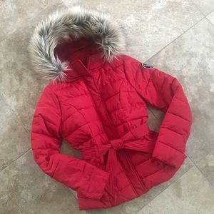 Girls Abercrombie puffer parka